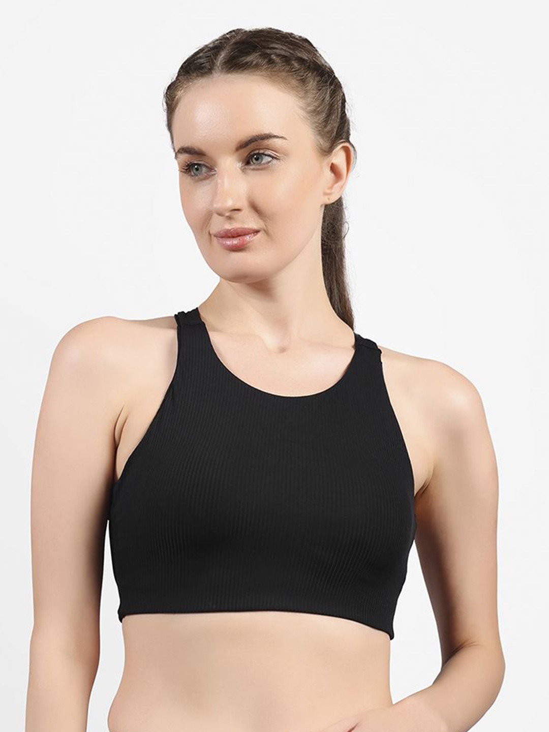 Skechers Women Vertical Pattern Sports Bra