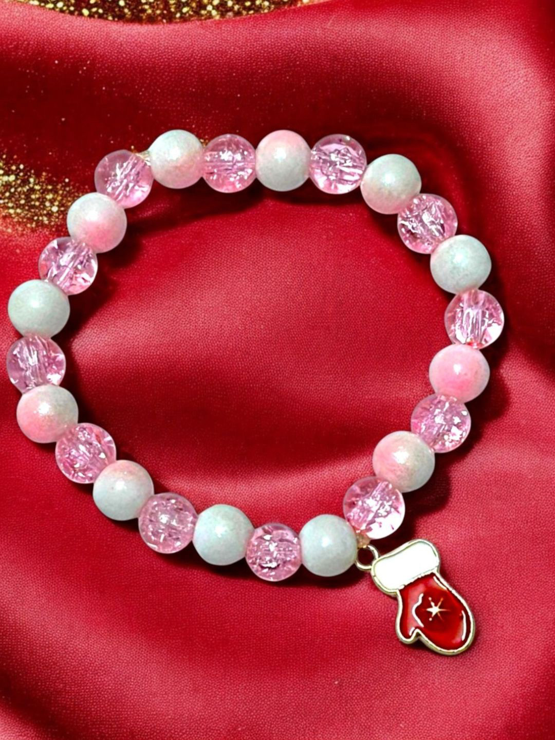 The Roadster Lifestyle Co Men Crystal Breaded Bracelet