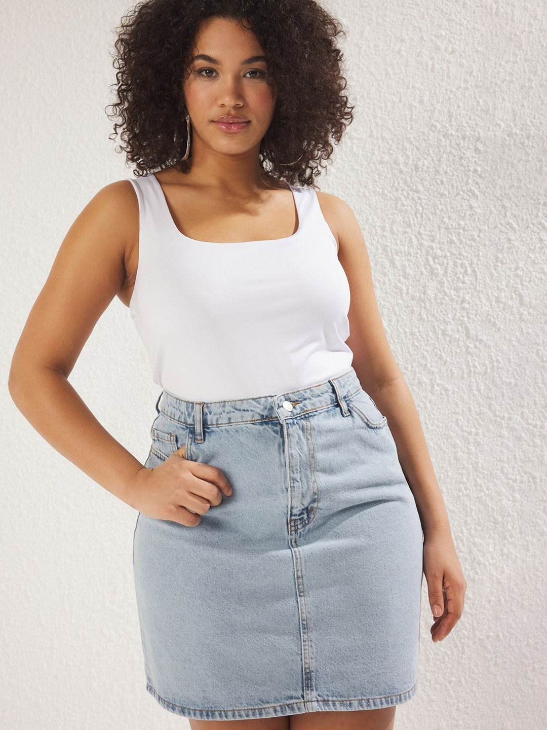 Trendyol Women Square Neck Bodysuit