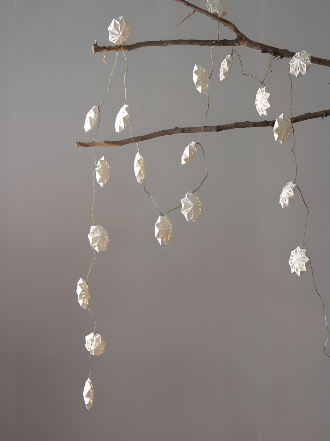 FIG Off-White Paper Stellar Lumina String Lights