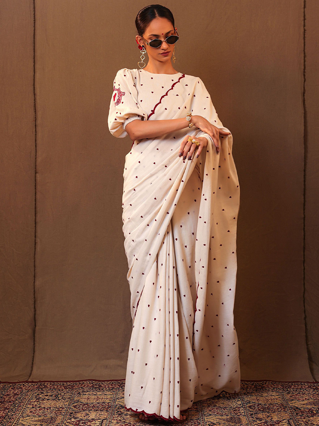MATI Pure Cotton Saree