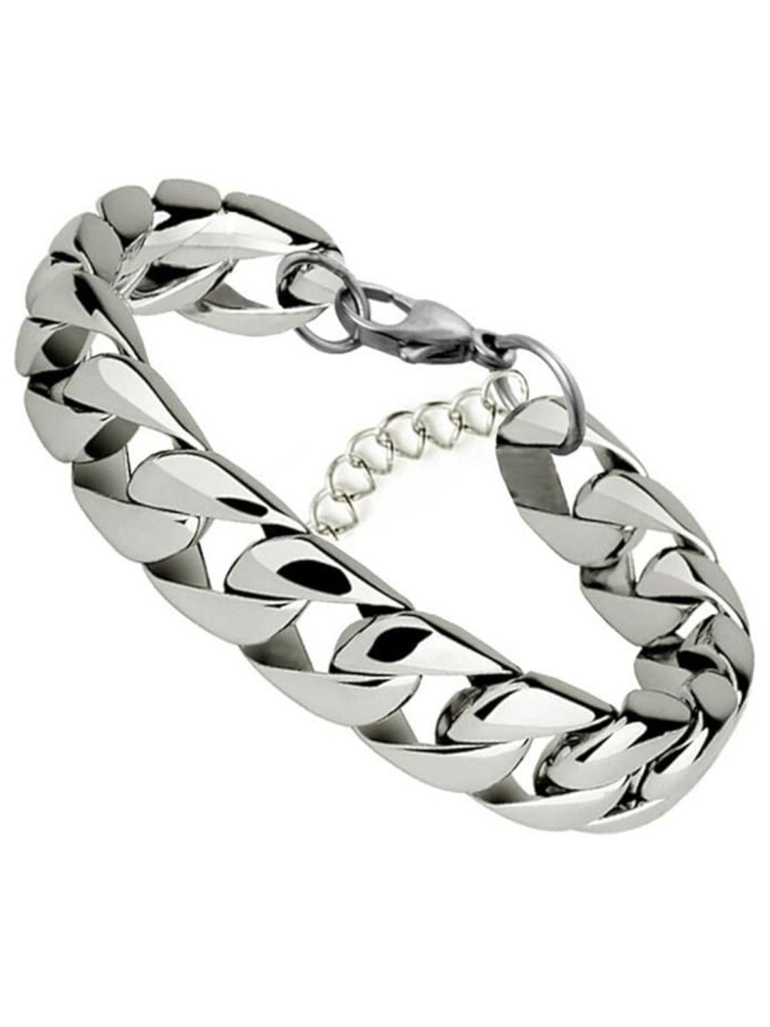 The Roadster Lifestyle Co Silver Plated Chain Bracelet