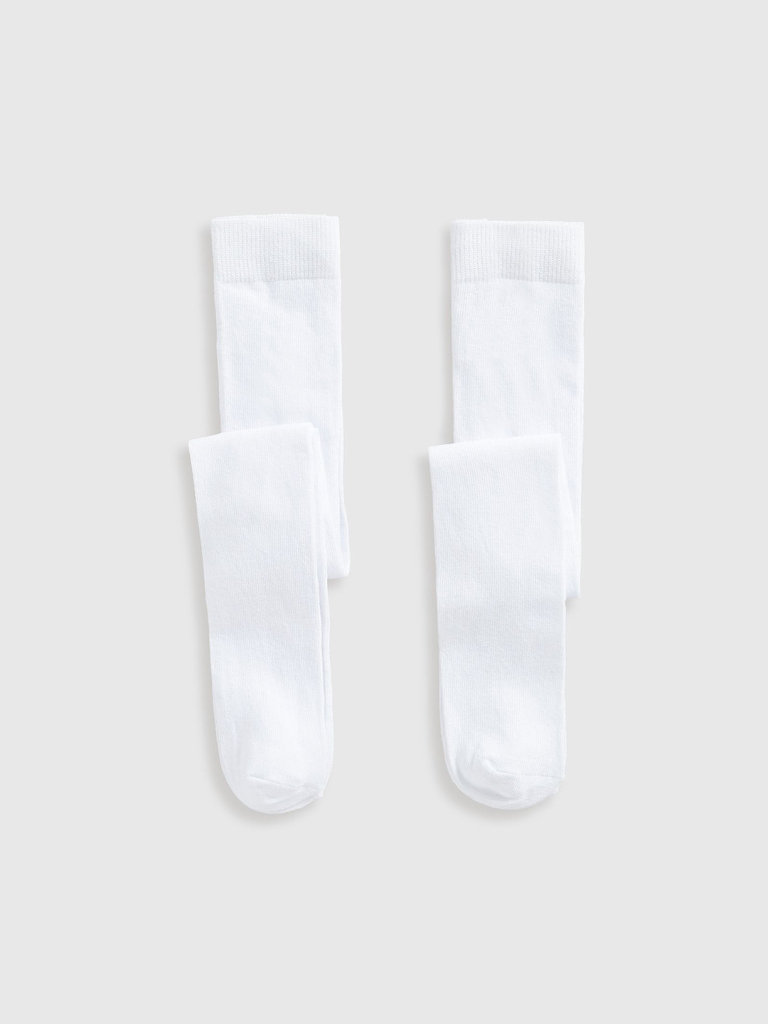 Mothercare Infant Girls Pack Of 2 Cotton Stretchable Tights