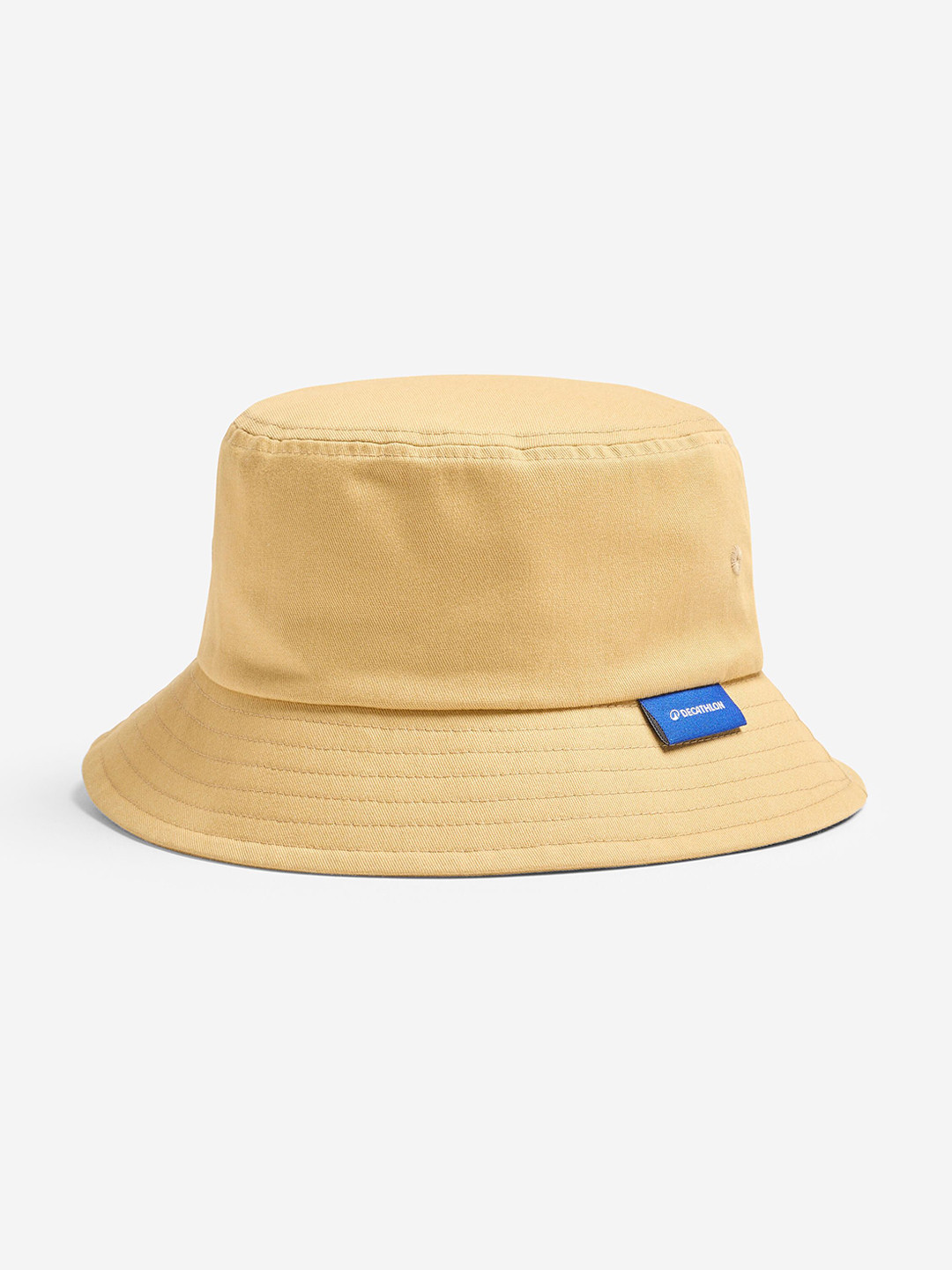 Decathlon Unisex Beige Solid Bucket Hat
