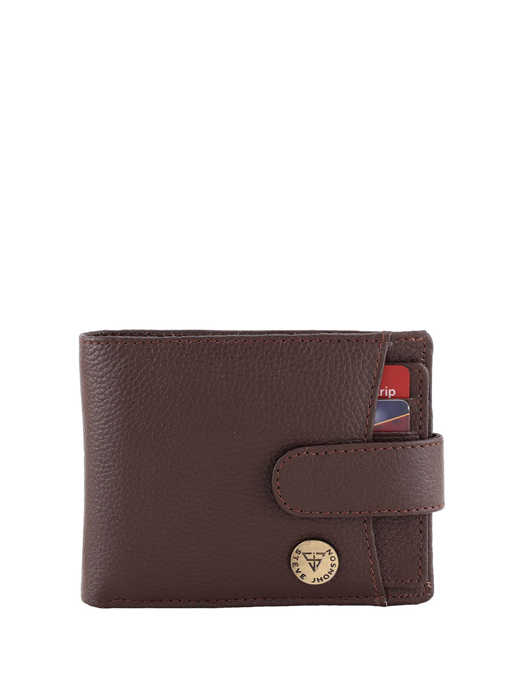 Steve Jhonson Men Tan Wallets