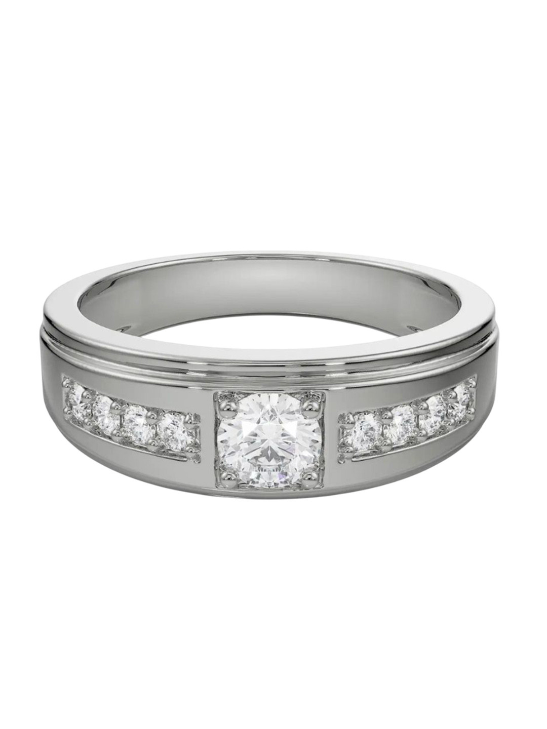 Emori Stardust forMen's Lab Diamond Ring in 18KT Gold