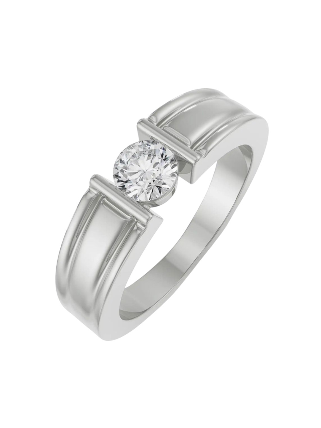 Emori Odra Solitaire Men's Lab Diamond in 14KT Gold Ring