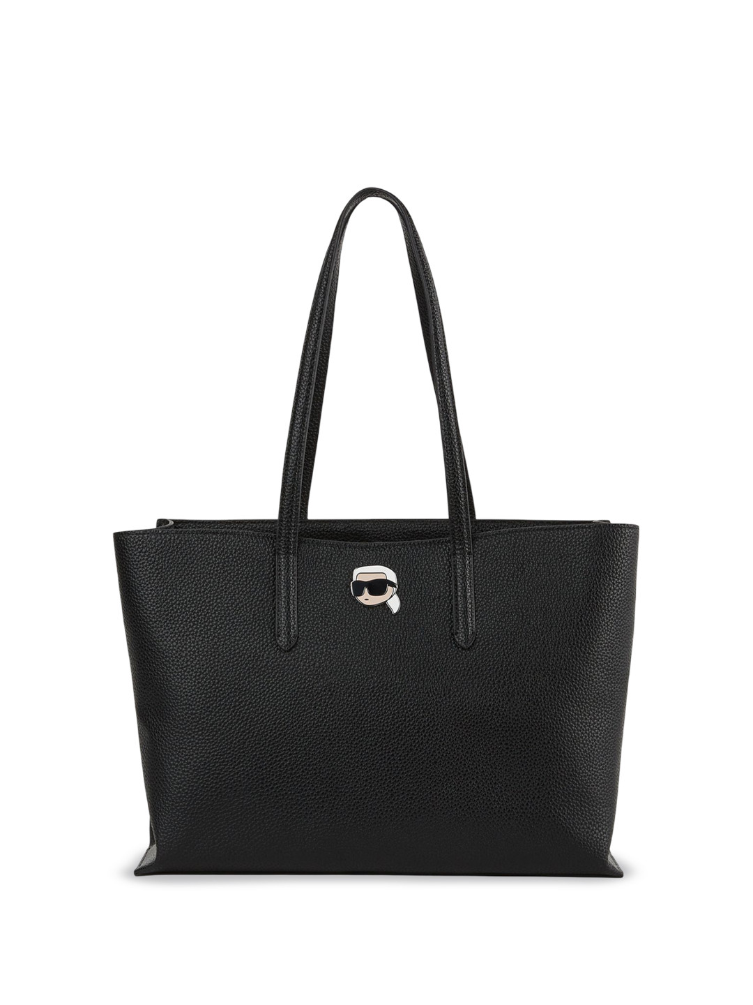 Karl Lagerfeld Leather Shopper Shoulder Bag