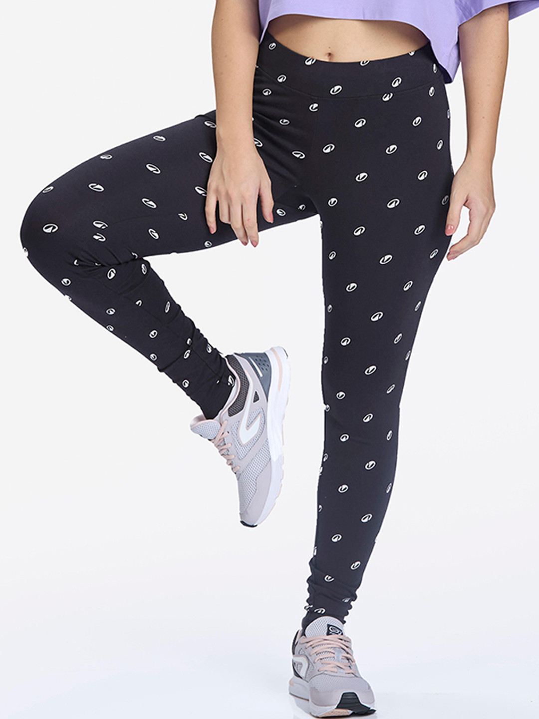 Decathlon DOMYOS - Womens Cotton Fitness Leggings