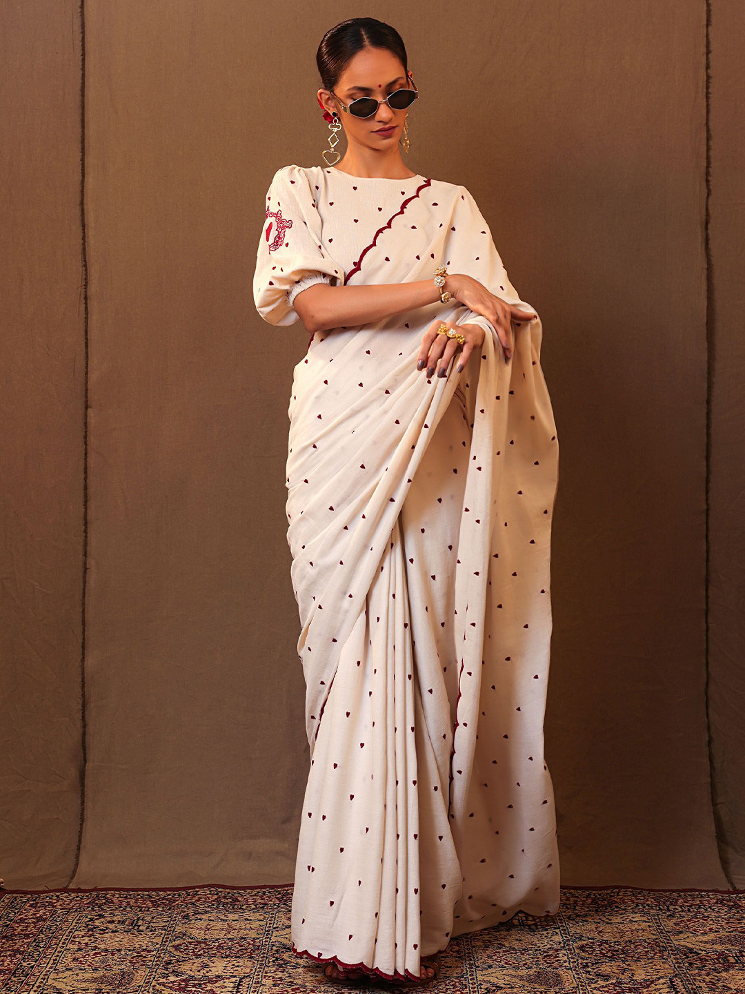 MATI Pure Cotton Saree