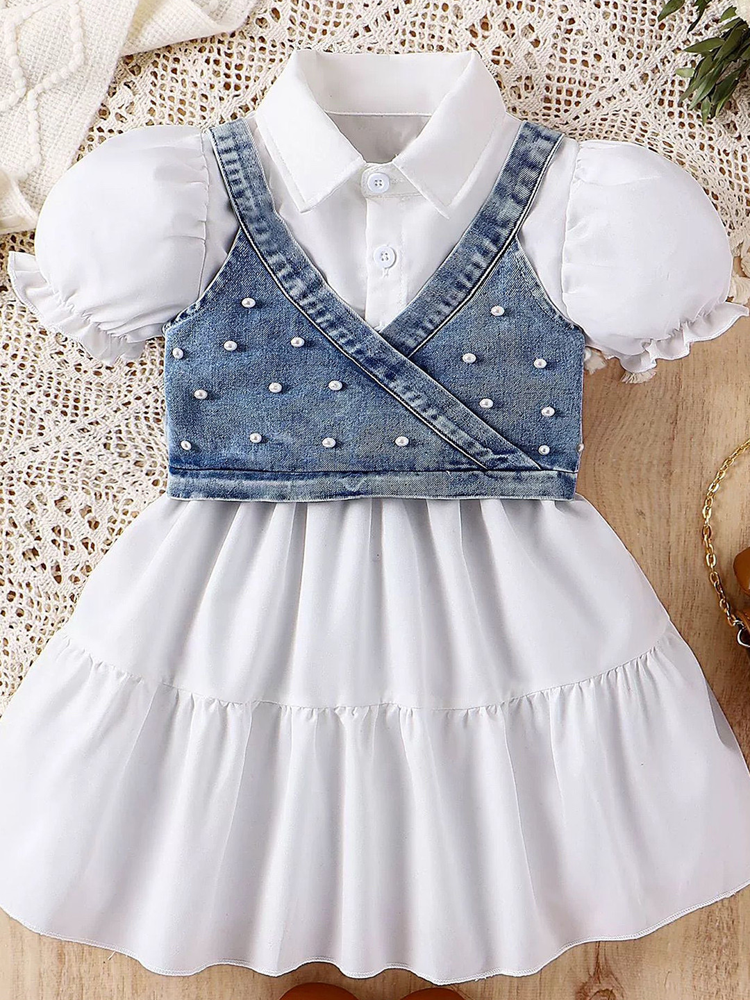 LULU & SKY Girls  Embellished Dresses