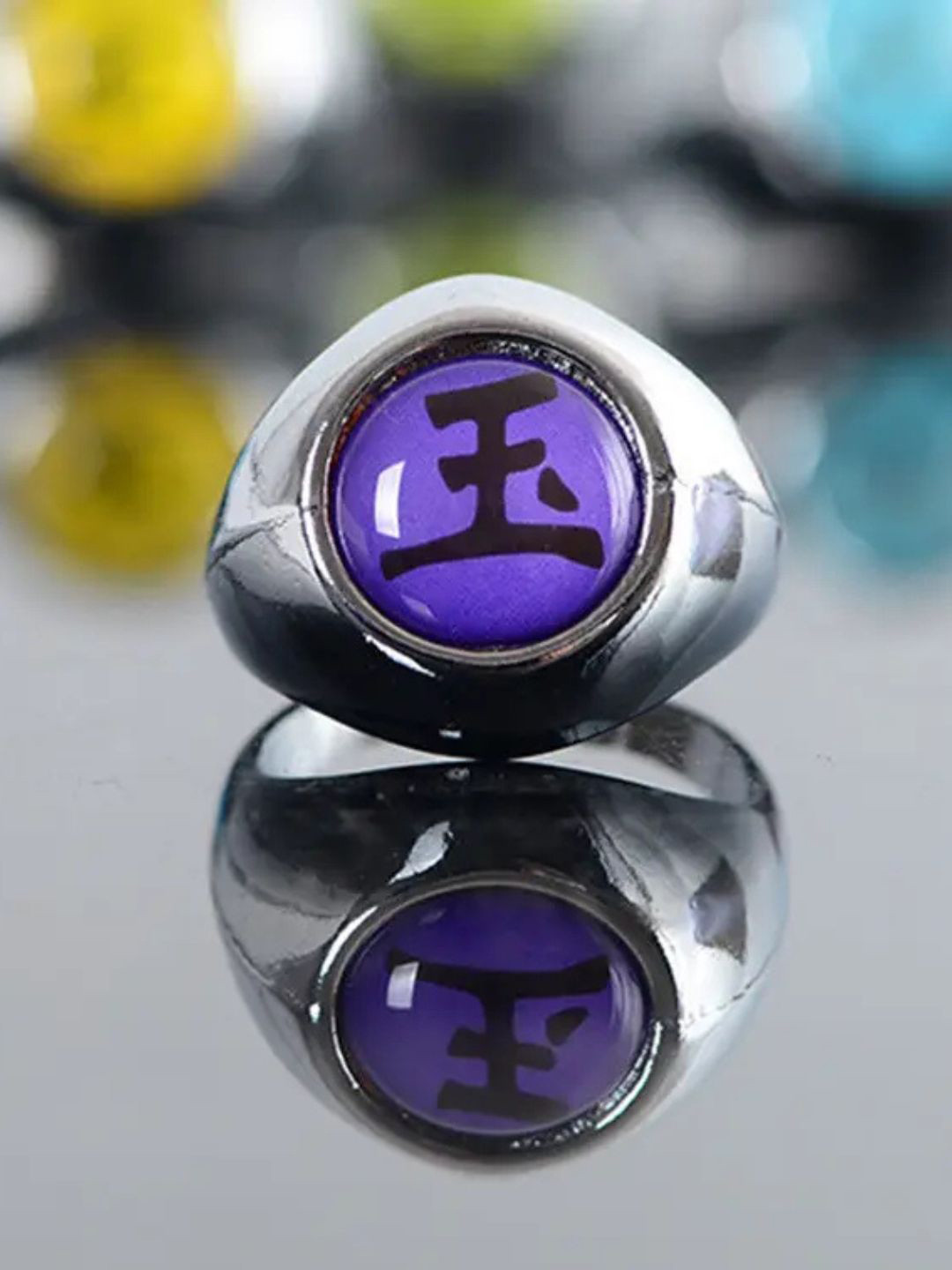 The Roadster Lifestyle Co Men Elegant Anime Character Stainless Steel Ring