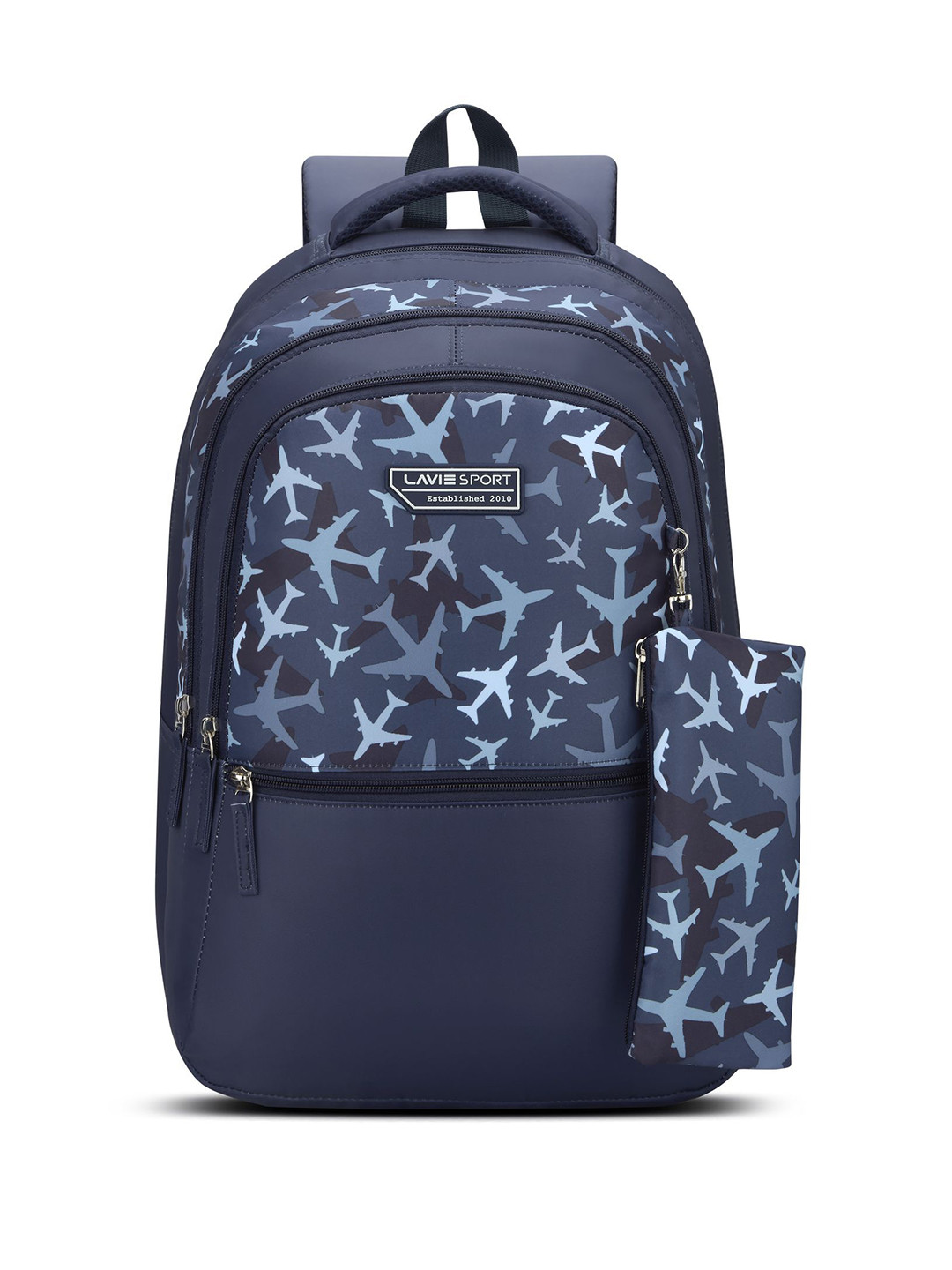 Lavie Sport 36L Aerospace Pencil Pouch & Rain Cover Laptop Backpack