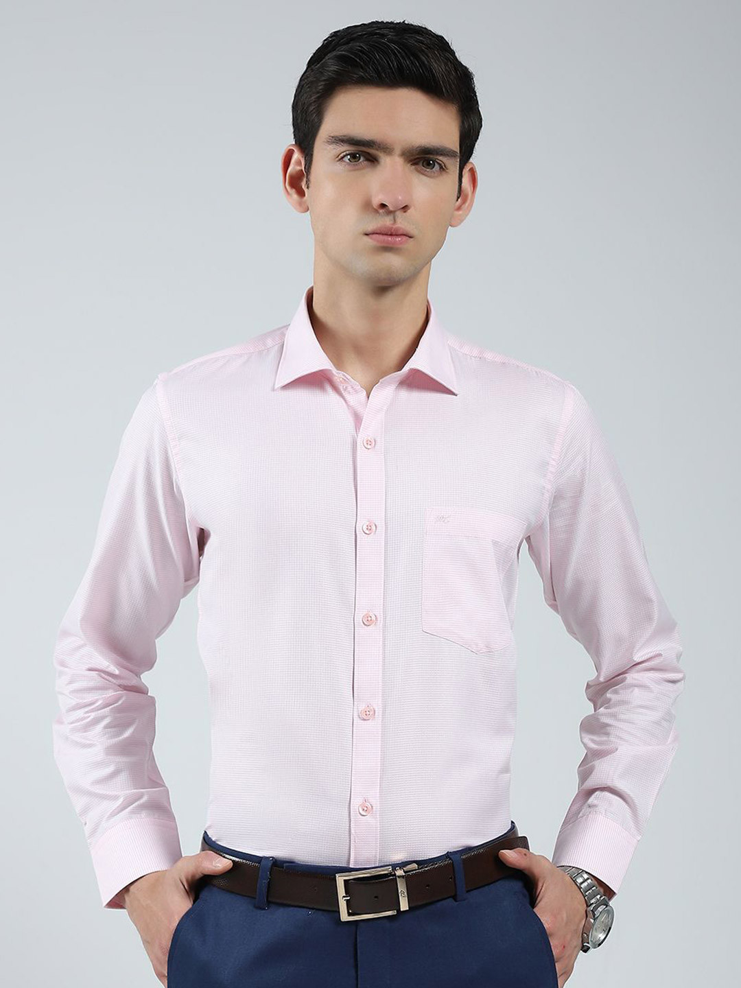 Monte Carlo Men Opaque Formal Shirt