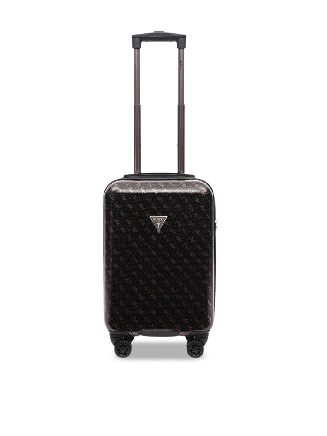 Guess Jesco Printed 8-Wheeler Hard-Sided Small Trolley Bag