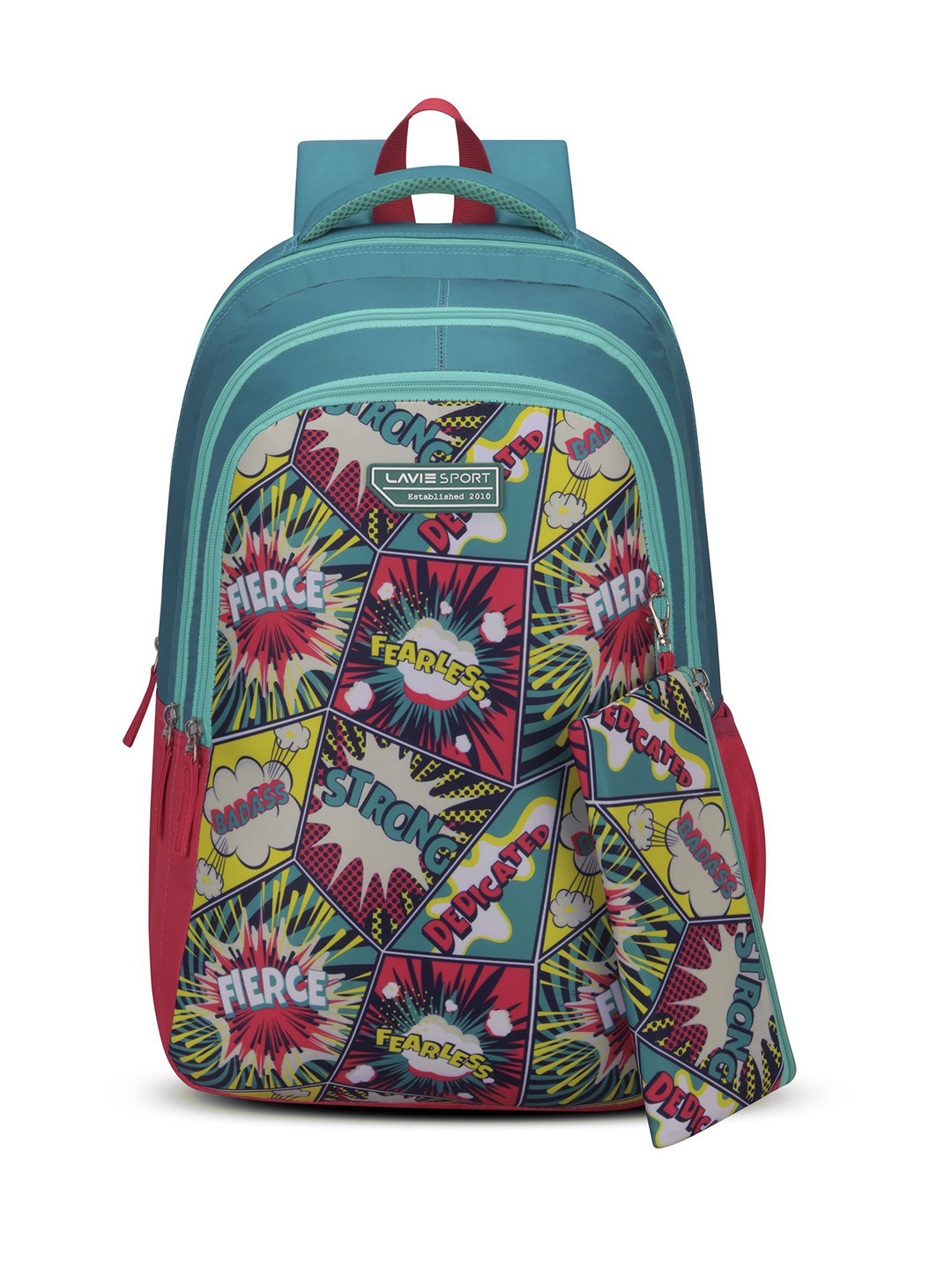 LAVIE SPORT Fierce Laptop Backpack with Pencil Pouch- 36L