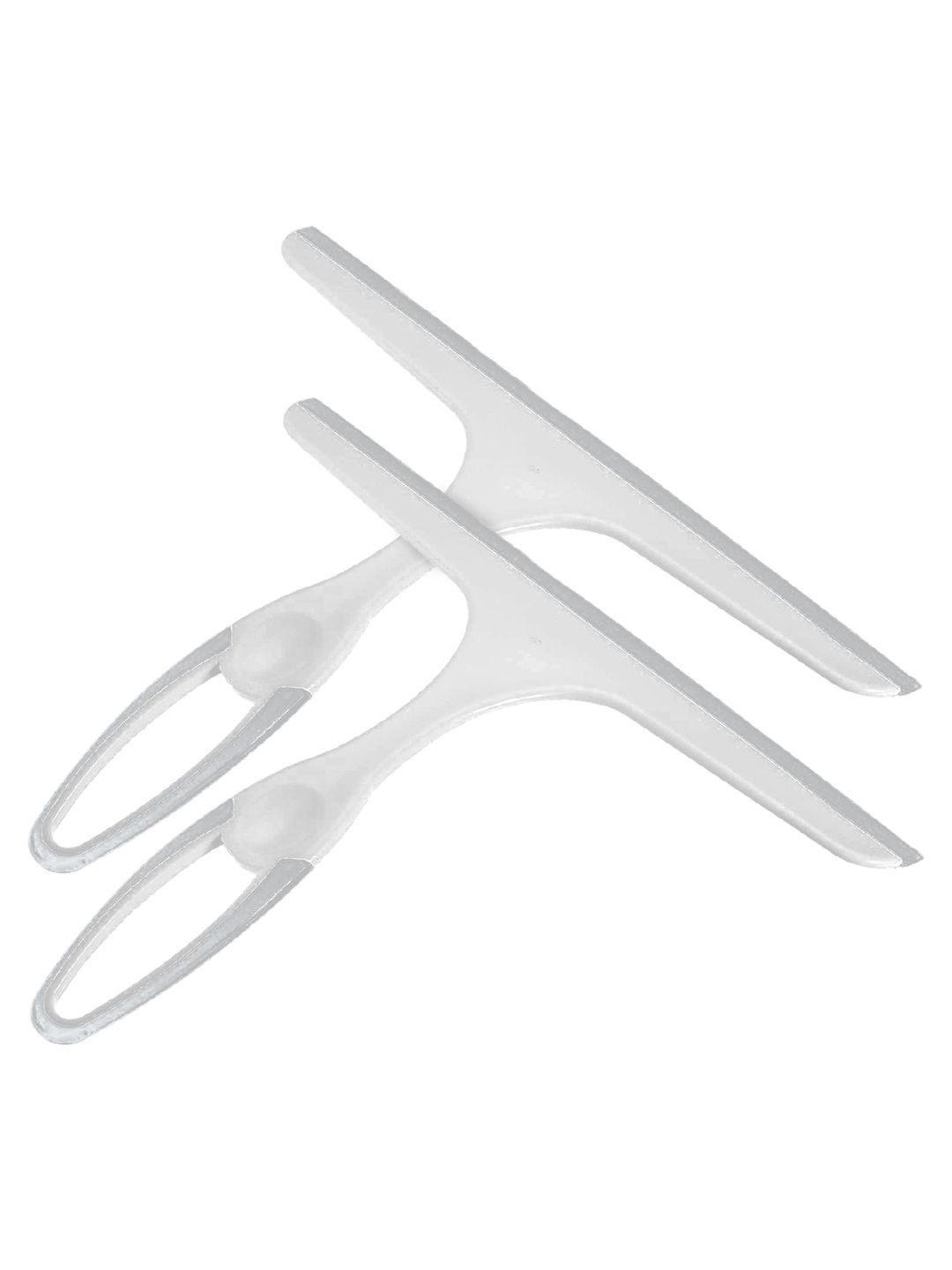 Kuber Industries 2-Pcs Grey Plastic Kitchen Table Platform Wiper Ideal For Windows