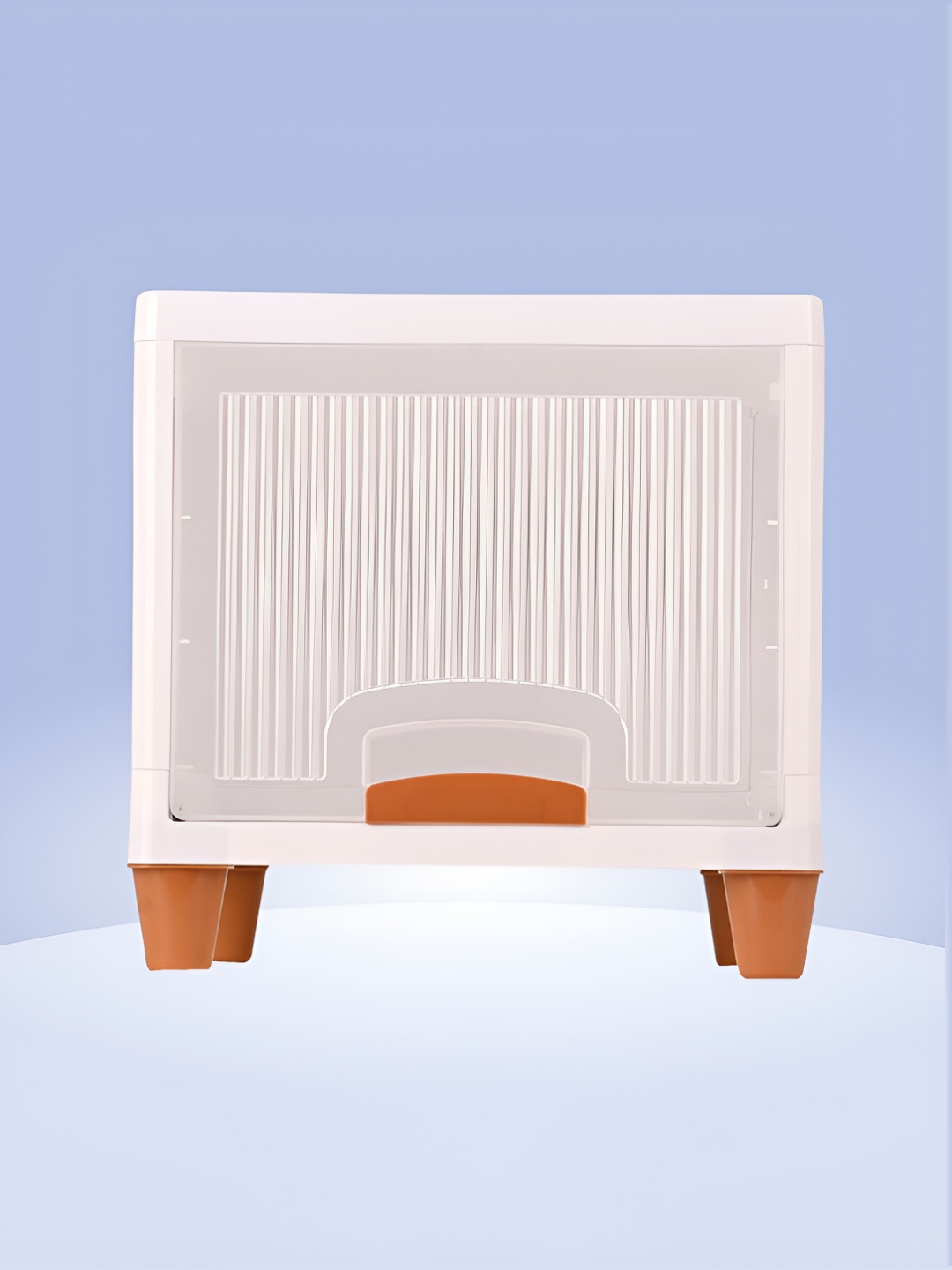 Aura White 1 Unit Regular Modular Cabinet Foldable Drawer Storage Organizer