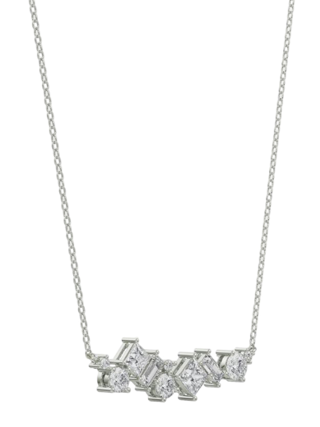 Emori Twilight Shimmer Lab Diamond Necklace in 18KT Gold