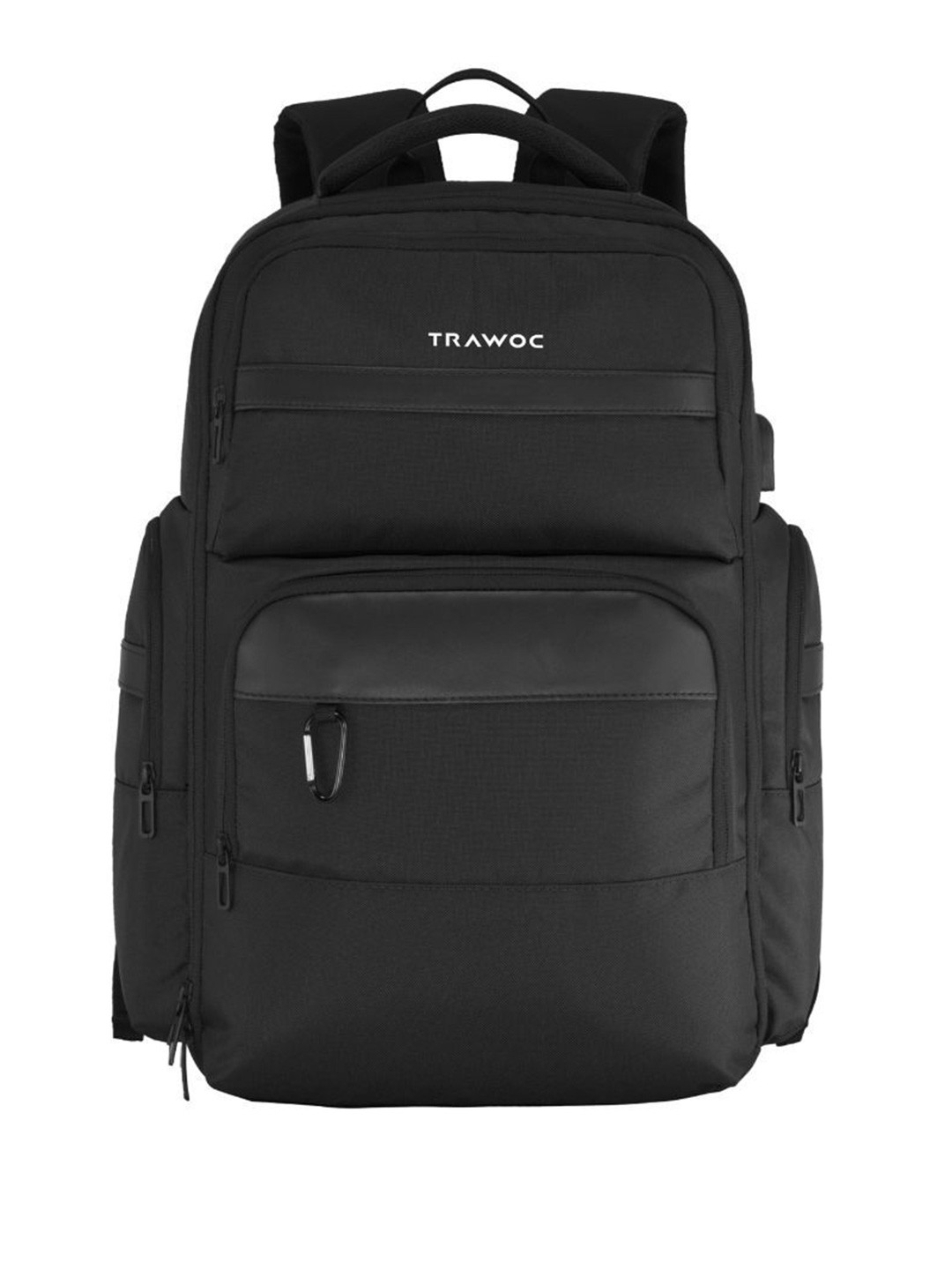 TRAWOC 30L Laptop TPB03 with Suitcase Opening ,USB Charging Port  Backpack