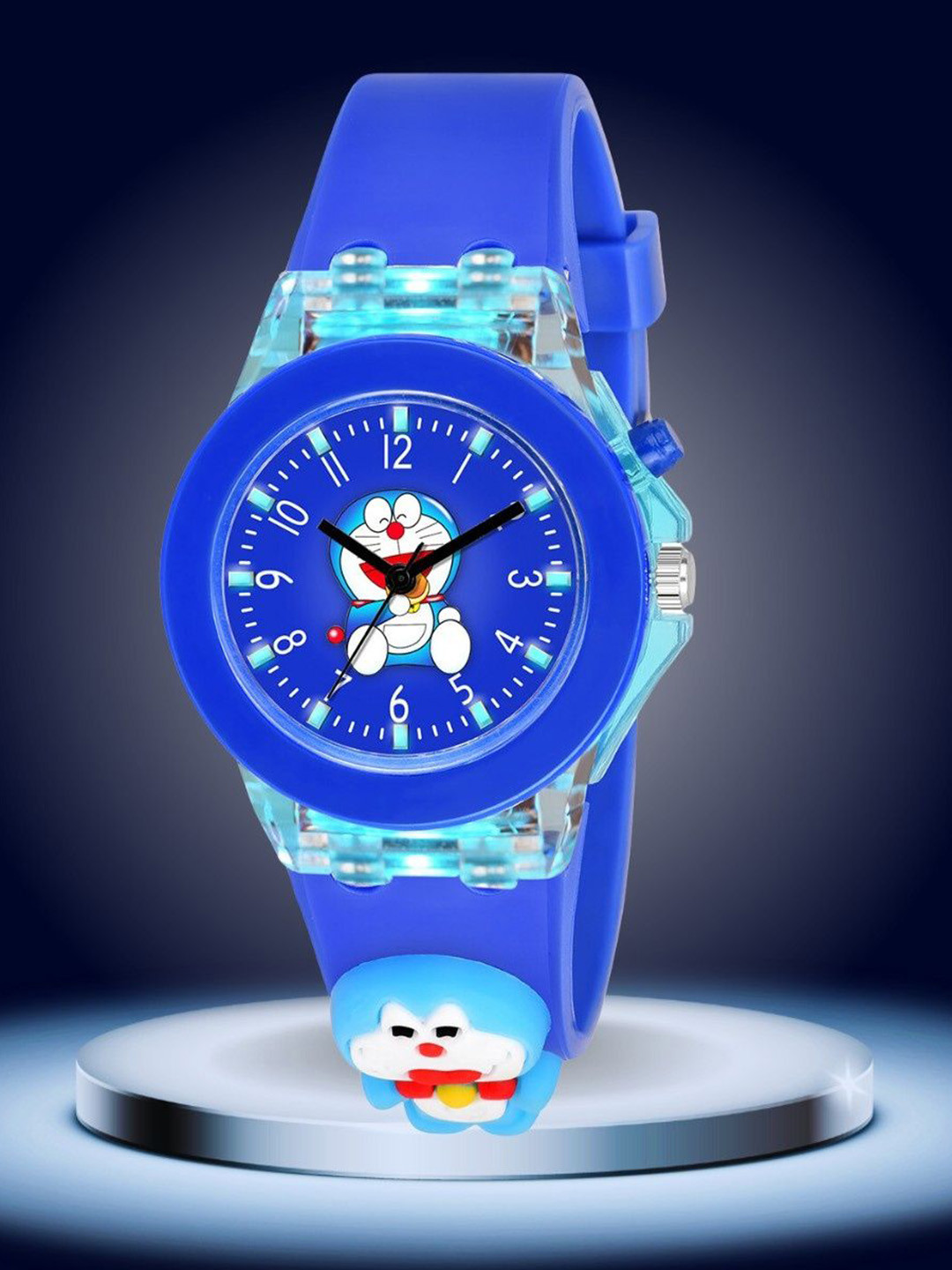 ON TIME OCTUS Boys Printed Dial & Straps Analogue Watch KD-022 BLUE