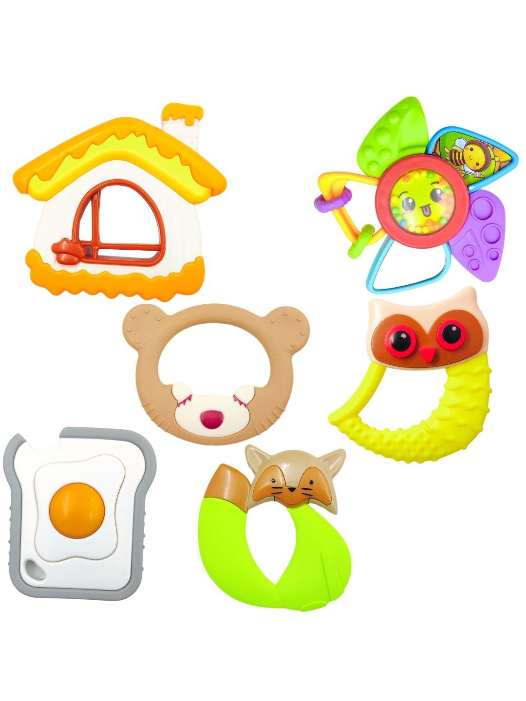 PLUSPOINT BPA Free Racket Activity Toys and Games