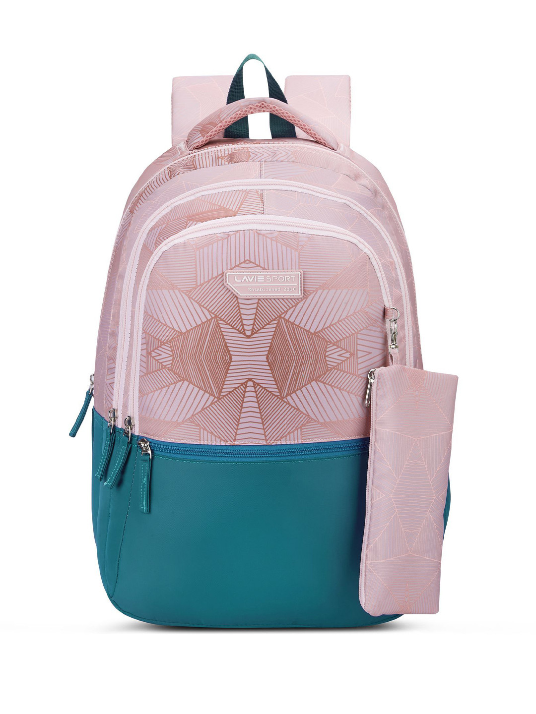 LAVIE SPORT Wave Laptop Backpack with Pencil Pouch & Rain Cover 36L