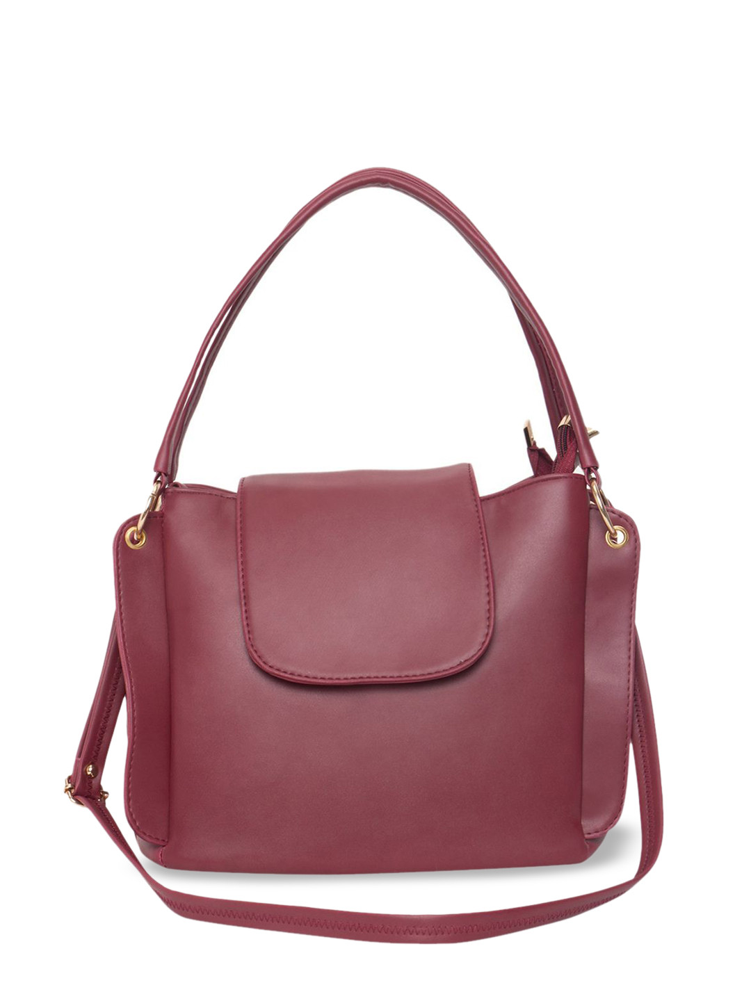 ADISA PU Structured Shoulder Bag