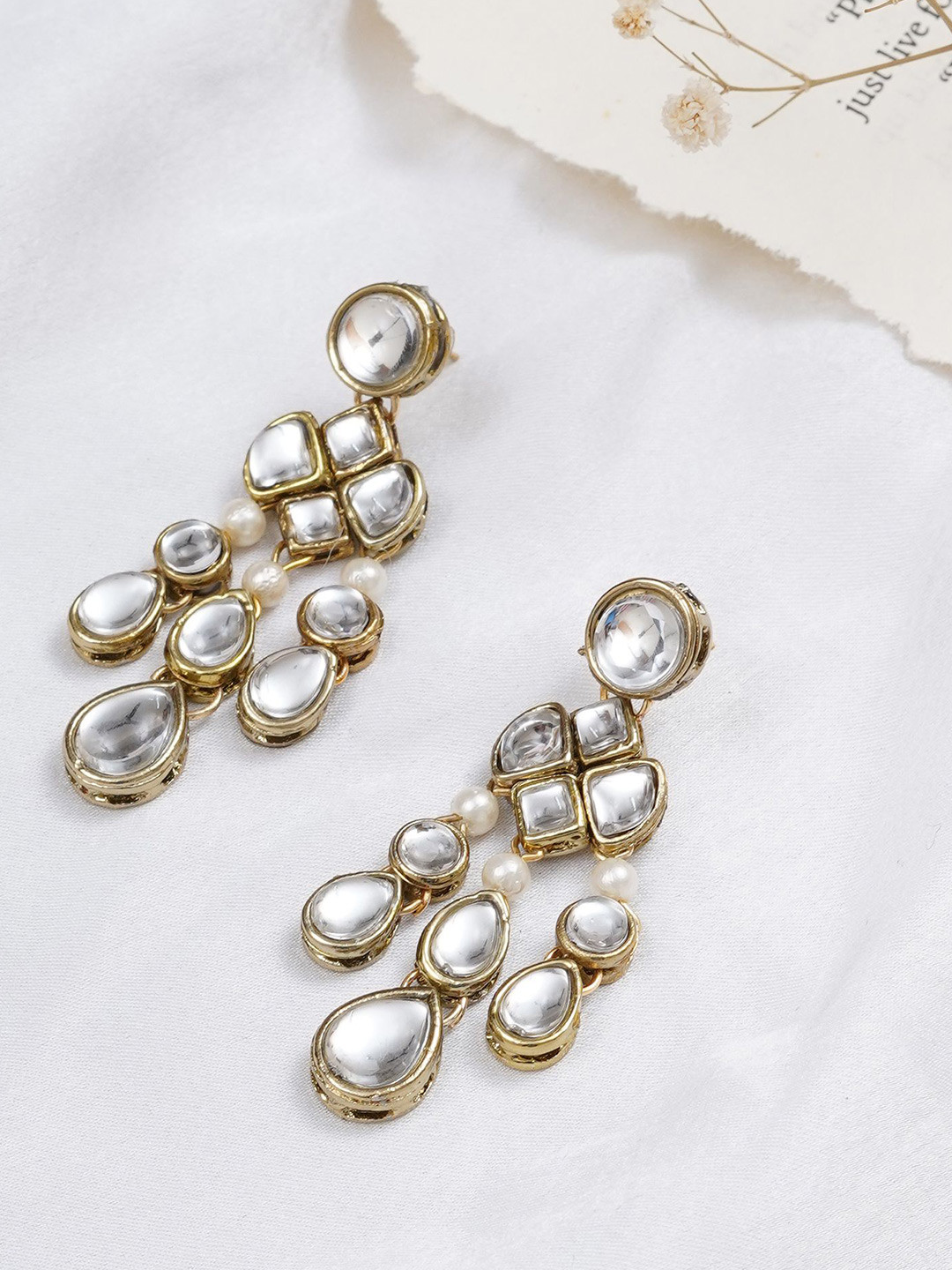 BeAbhika Contemporary Drop Earrings