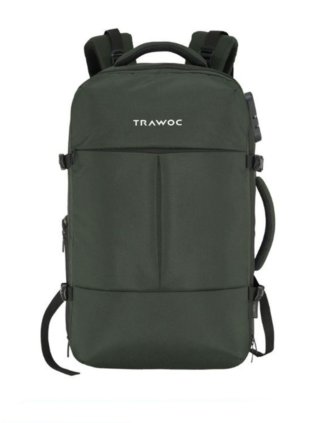 TRAWOC 45L Laptop  TPB01 With USB Charging Anti-Theft Lock Backpack