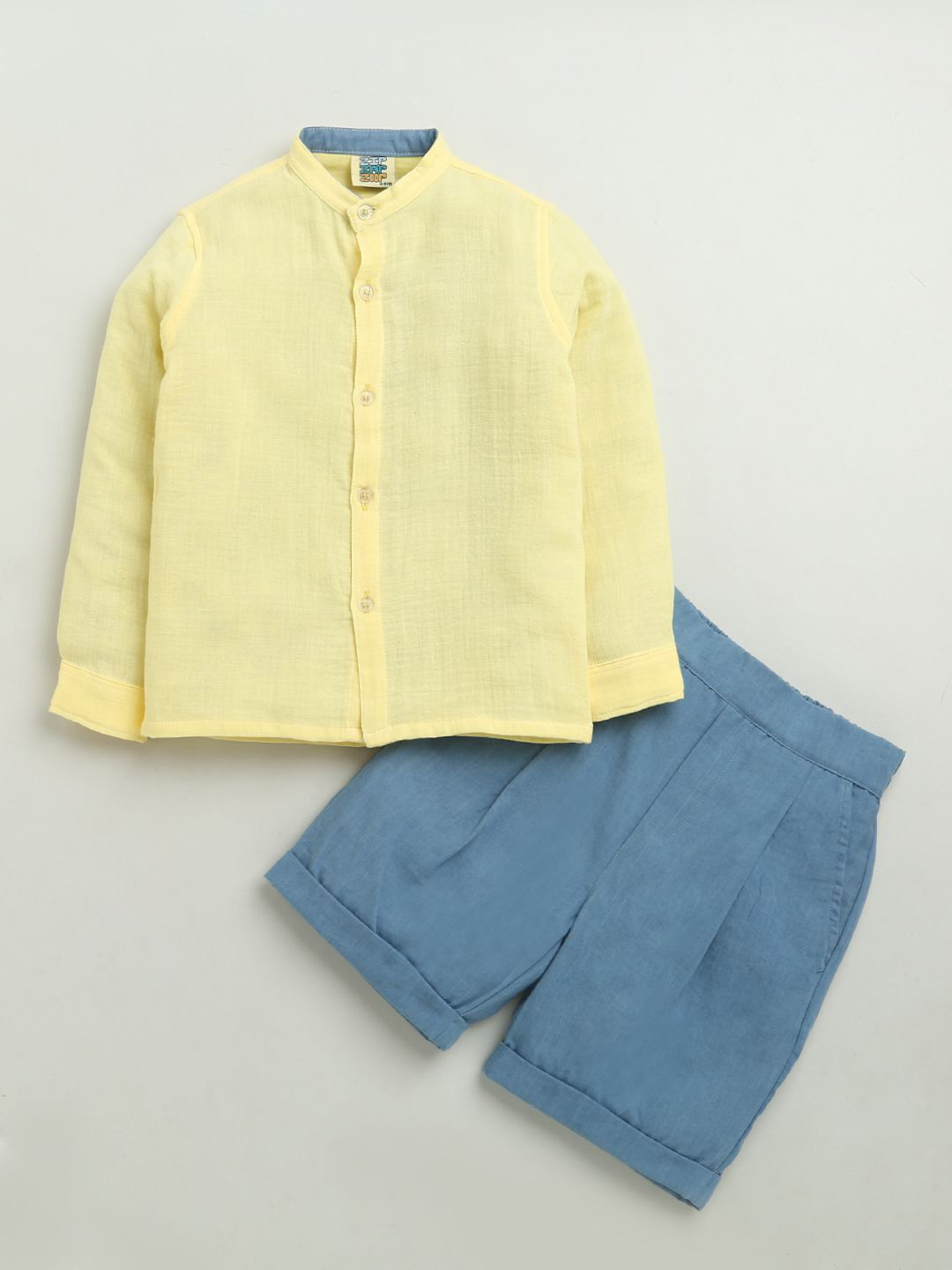 ZIP ZAP ZOOP Boys Shirt with Shorts