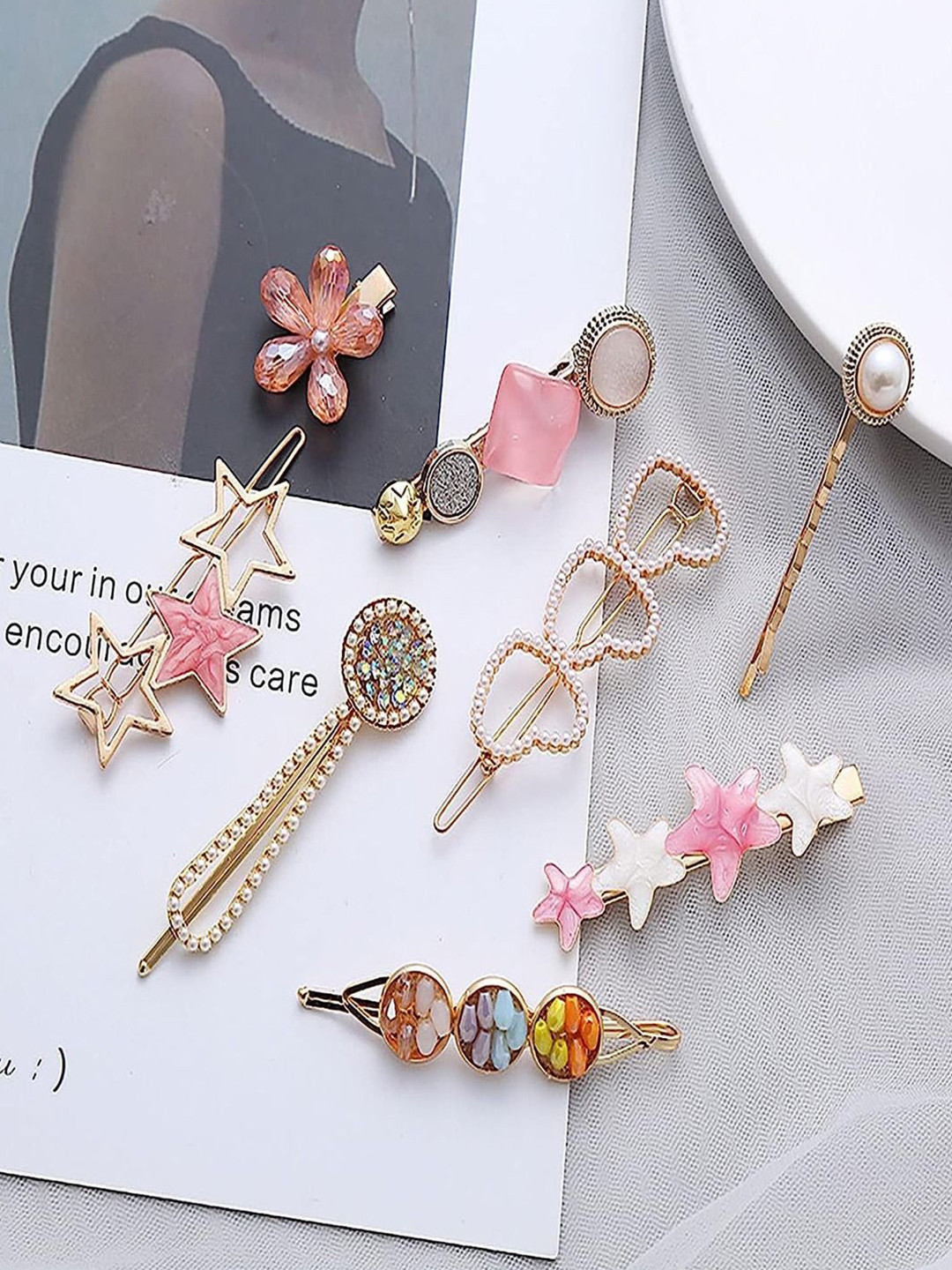 ANNA CREATIONS Women Alligator Hair Clip