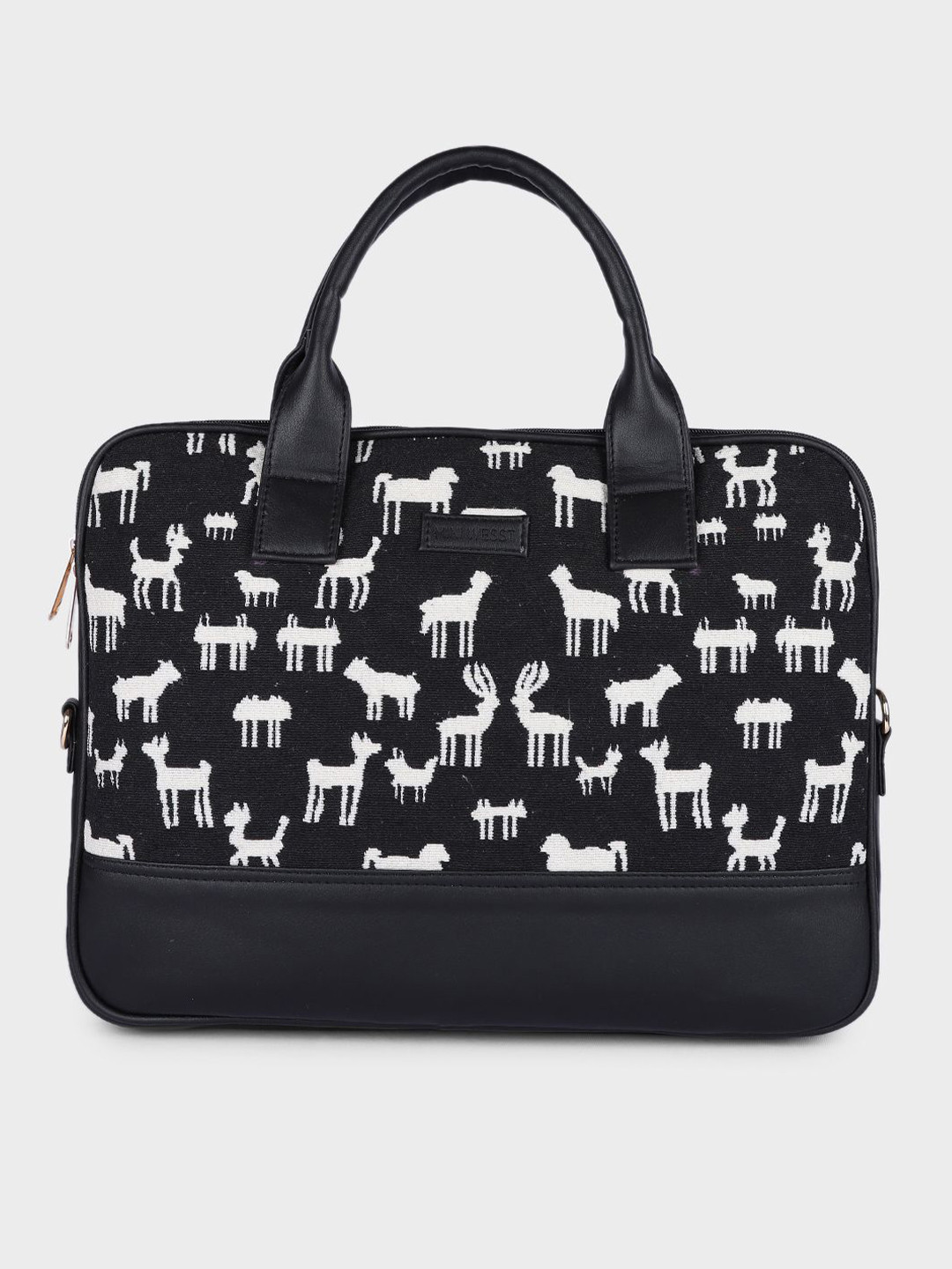 MINI WESST Unisex Printed Laptop Bag