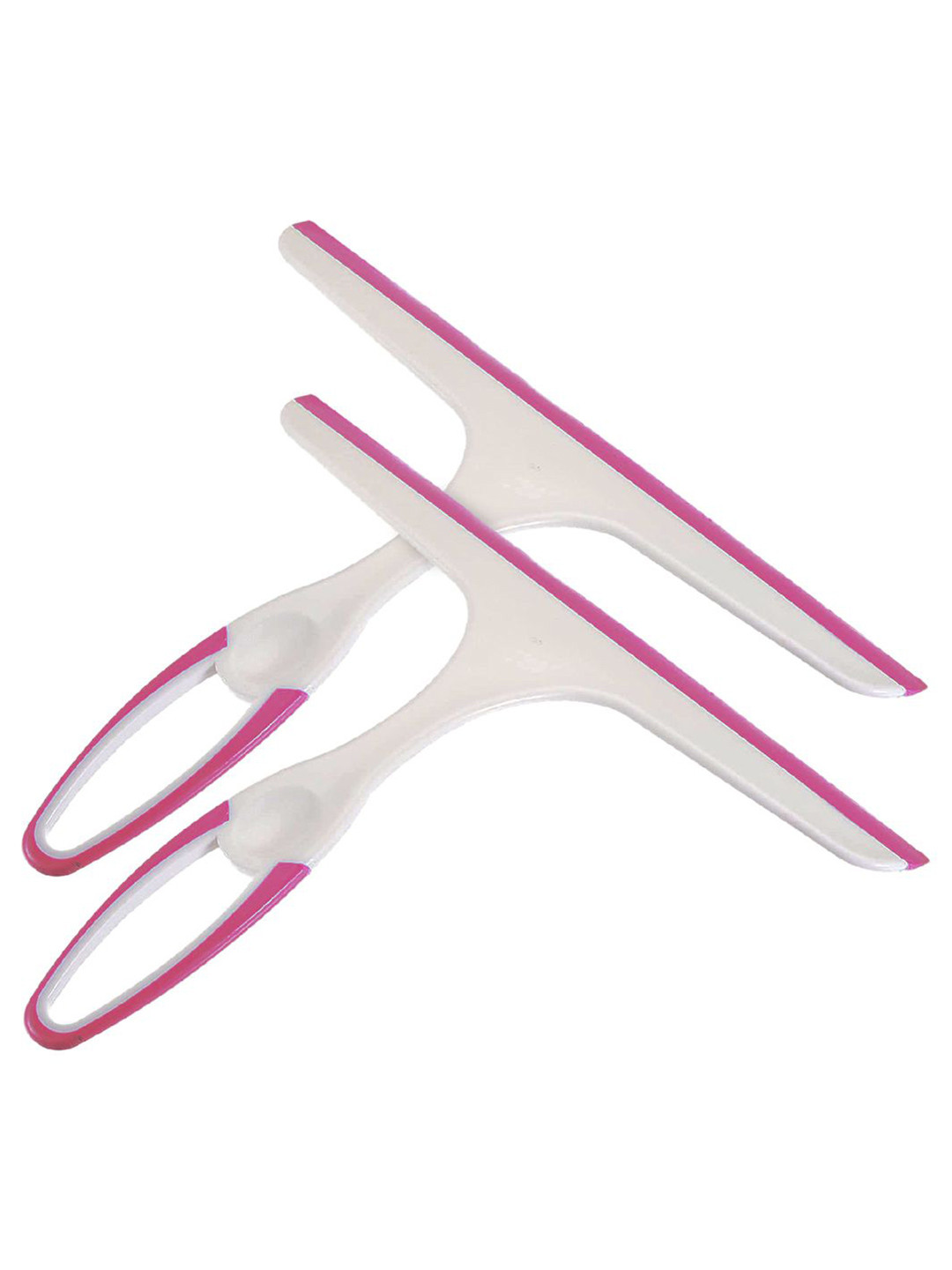 Kuber Industries 2-Pcs Pink & White Kitchen Table PlatformWiper