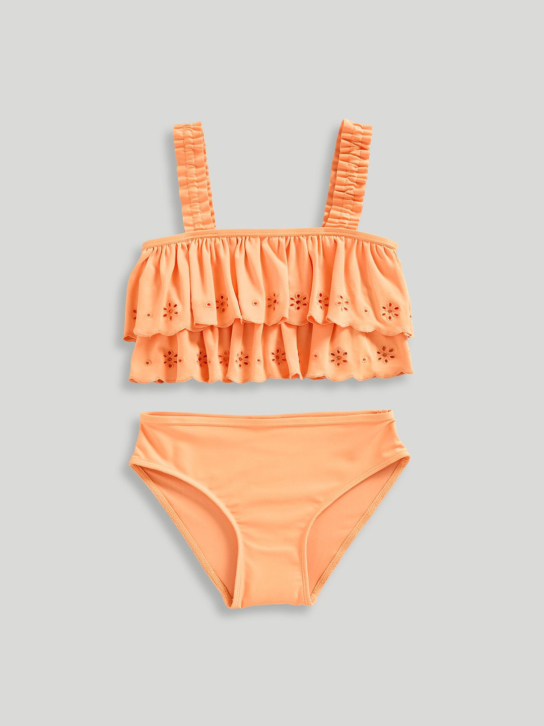 mothercare Girls Printed Shoulder Straps Bikini Set