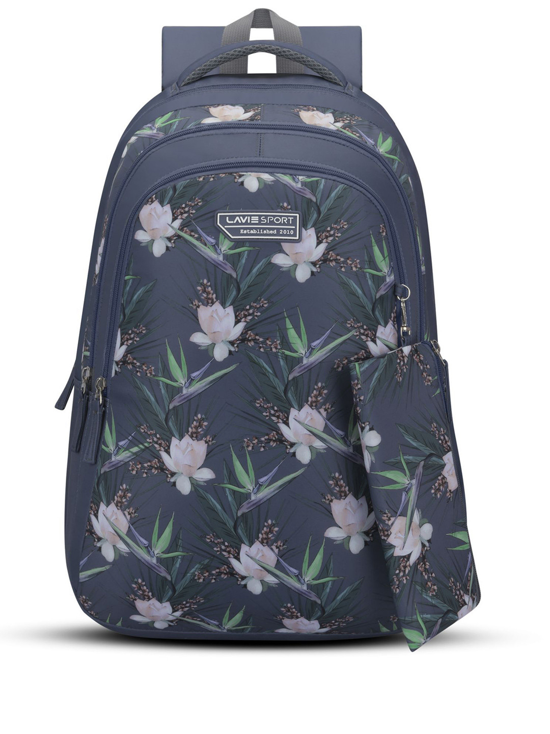 Lavie Sport Bluebell Laptop Backpack With Pencil Pouch 36L