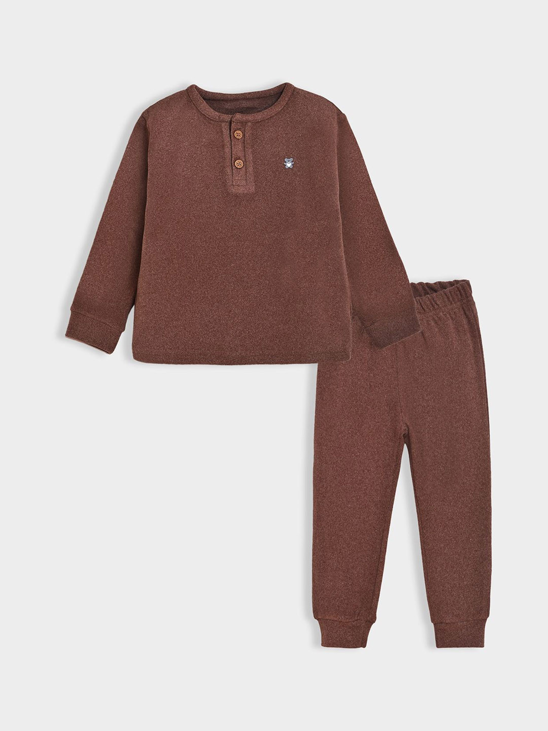 MiArcus Infants Thermal Top & Pajama Set