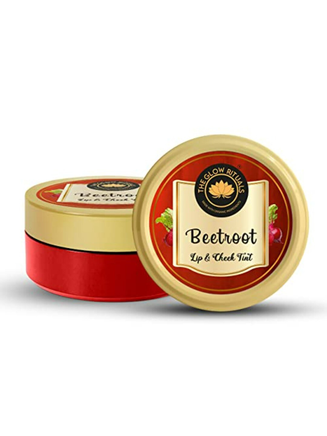 THE GLOW RITUALS Beetroot Lip & Cheek Tint - Red