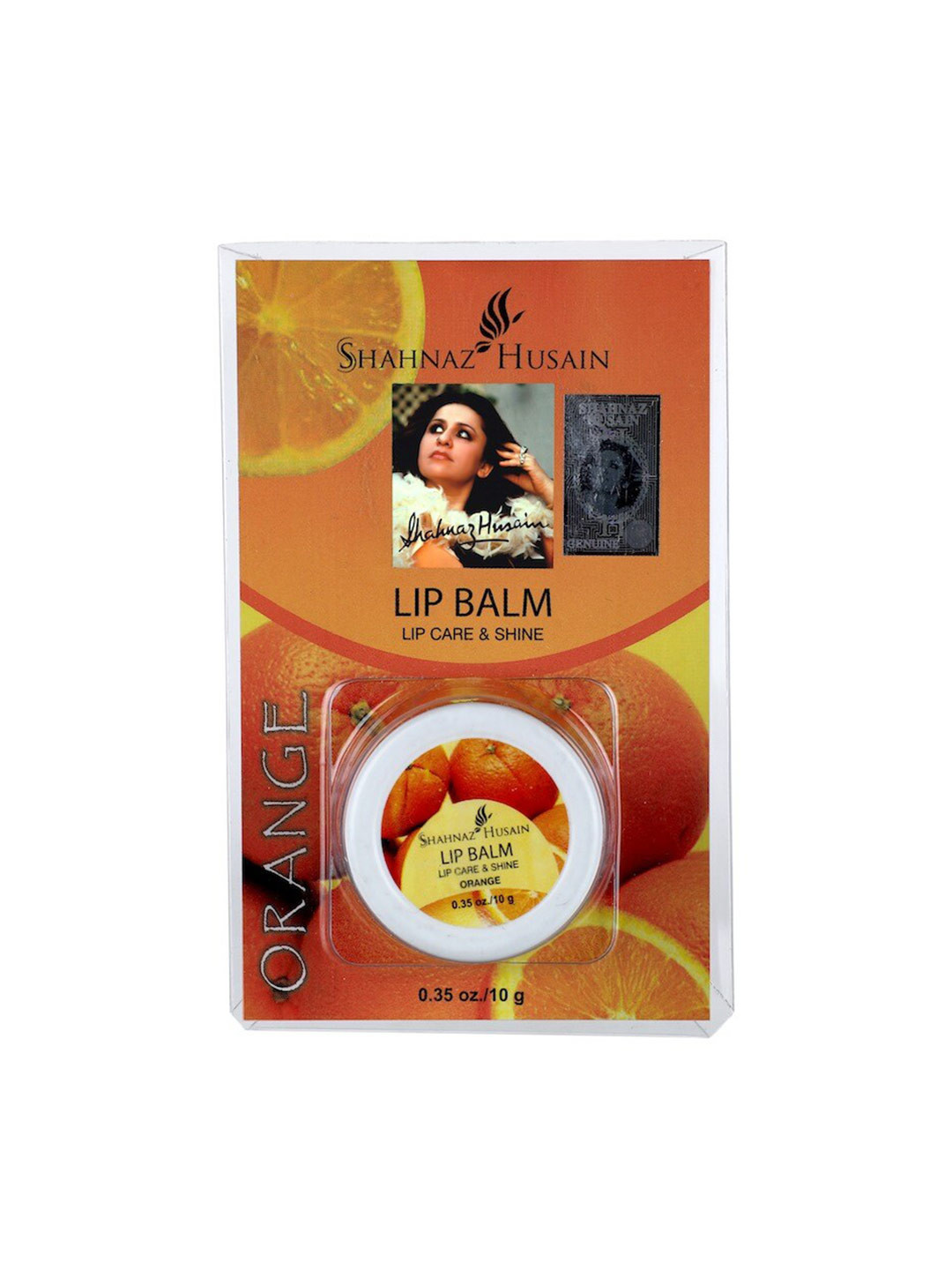 Shahnaz Husain Lip Care & Shine Lip Balm 10g - Orange