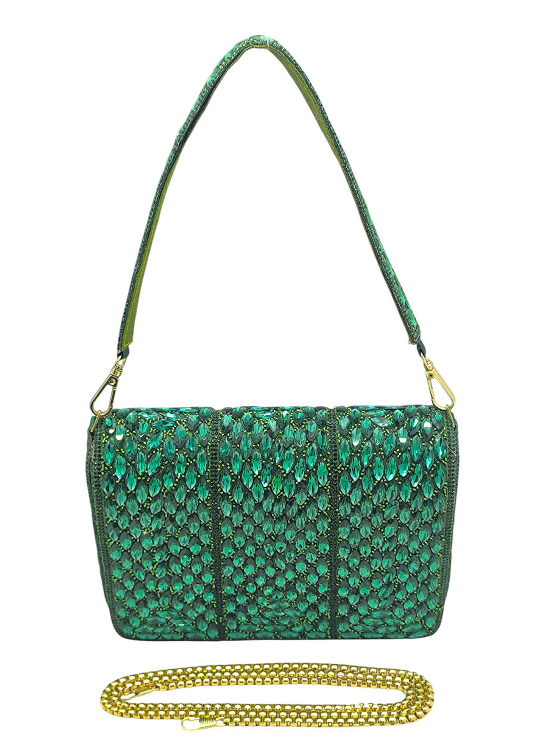 Esmoda Embellished Box Clutch