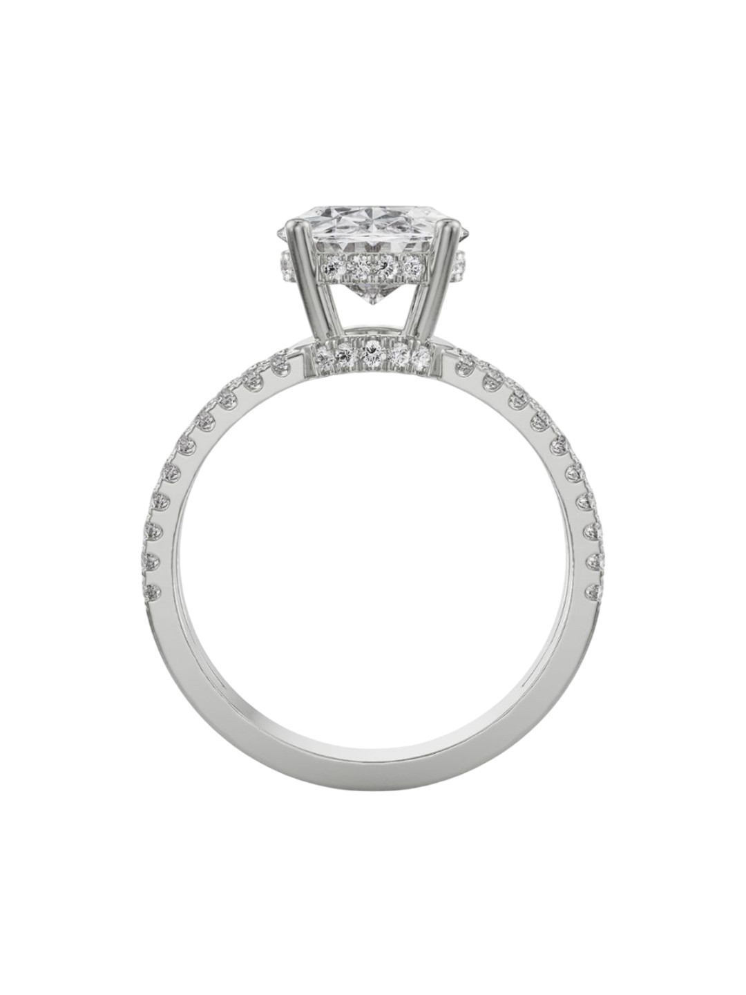 Emori Mishka Lab Diamond in 14KT Gold Ring