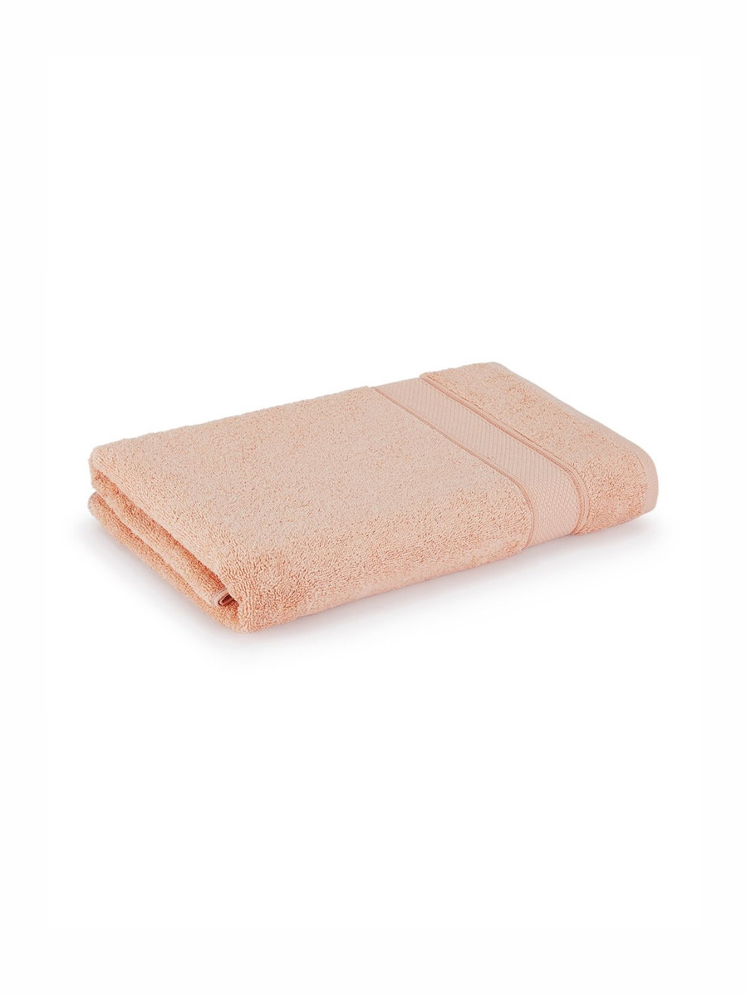 Boutique Living India Peach-Coloured 1 Cotton 550 GSM Bath Towel