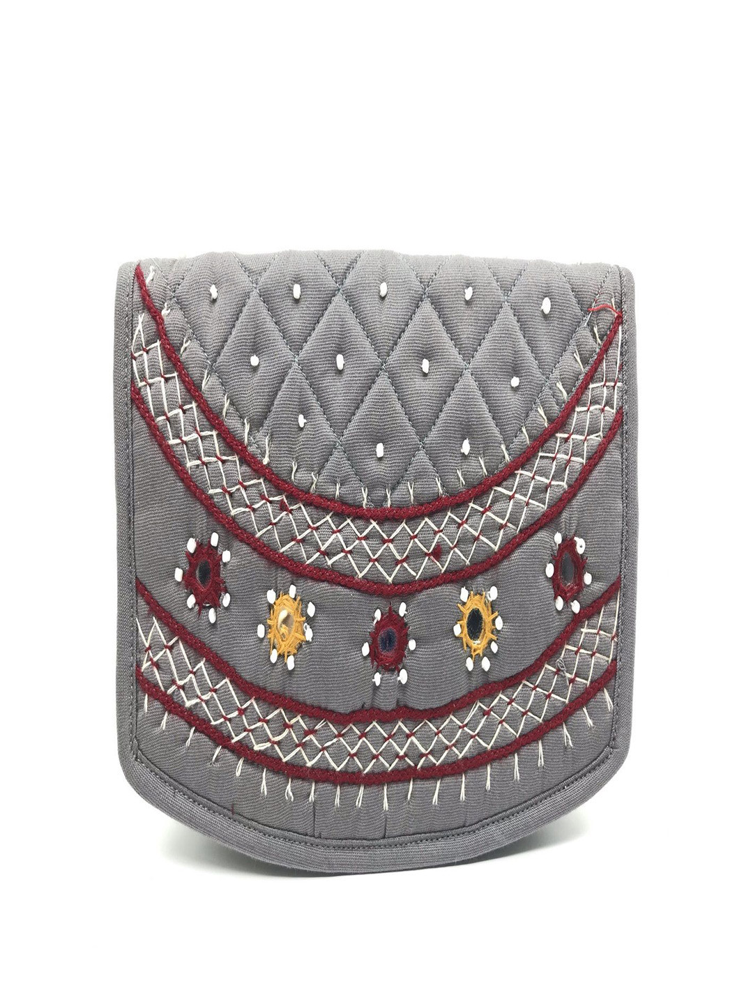 SriShopify Handicrafts Women Zip Detail Two Fold Wallet