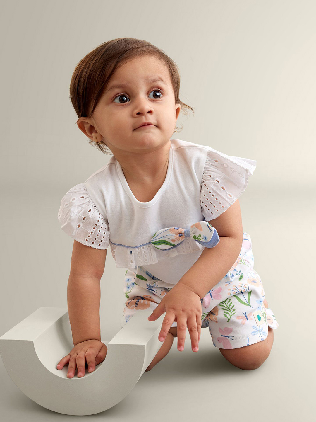 My Milestones Girls T-shirt with Shorts