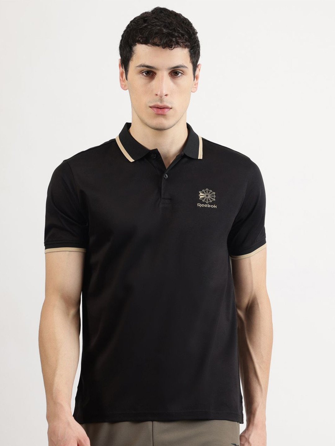 Reebok Polo Neck T-Shirt