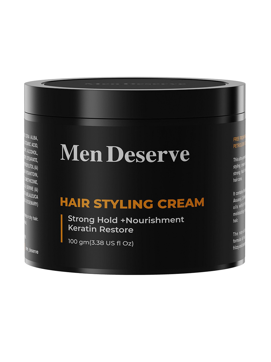 Men Deserve Hair Styling Cream - 100ml