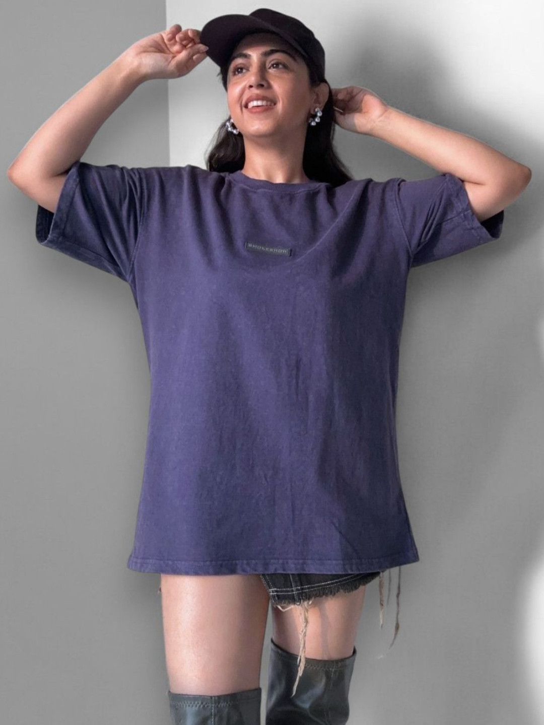 SPELL BY SMOKESHOW Women Pockets T-shirt