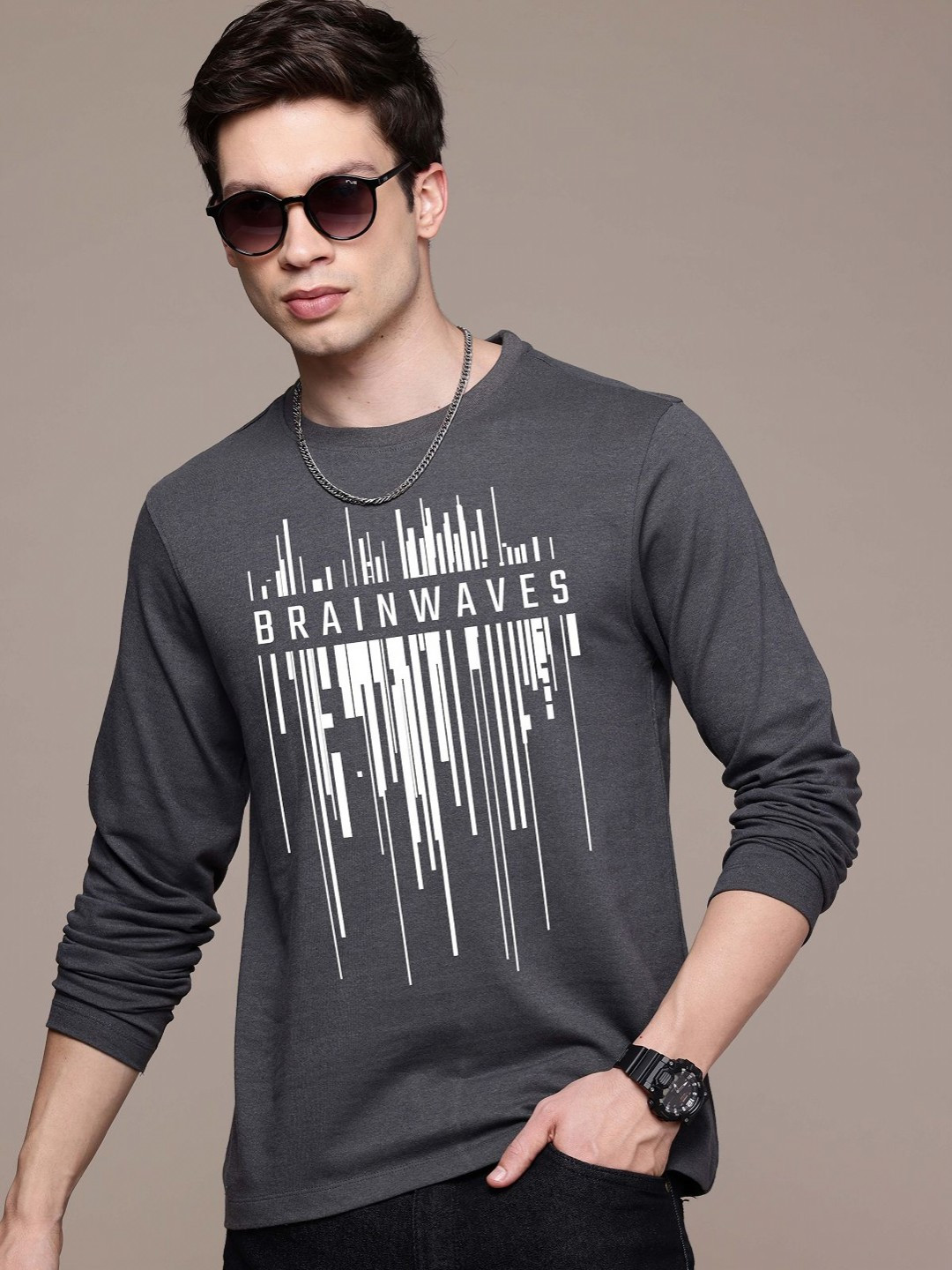 Moda Rapido Men Printed T-shirt