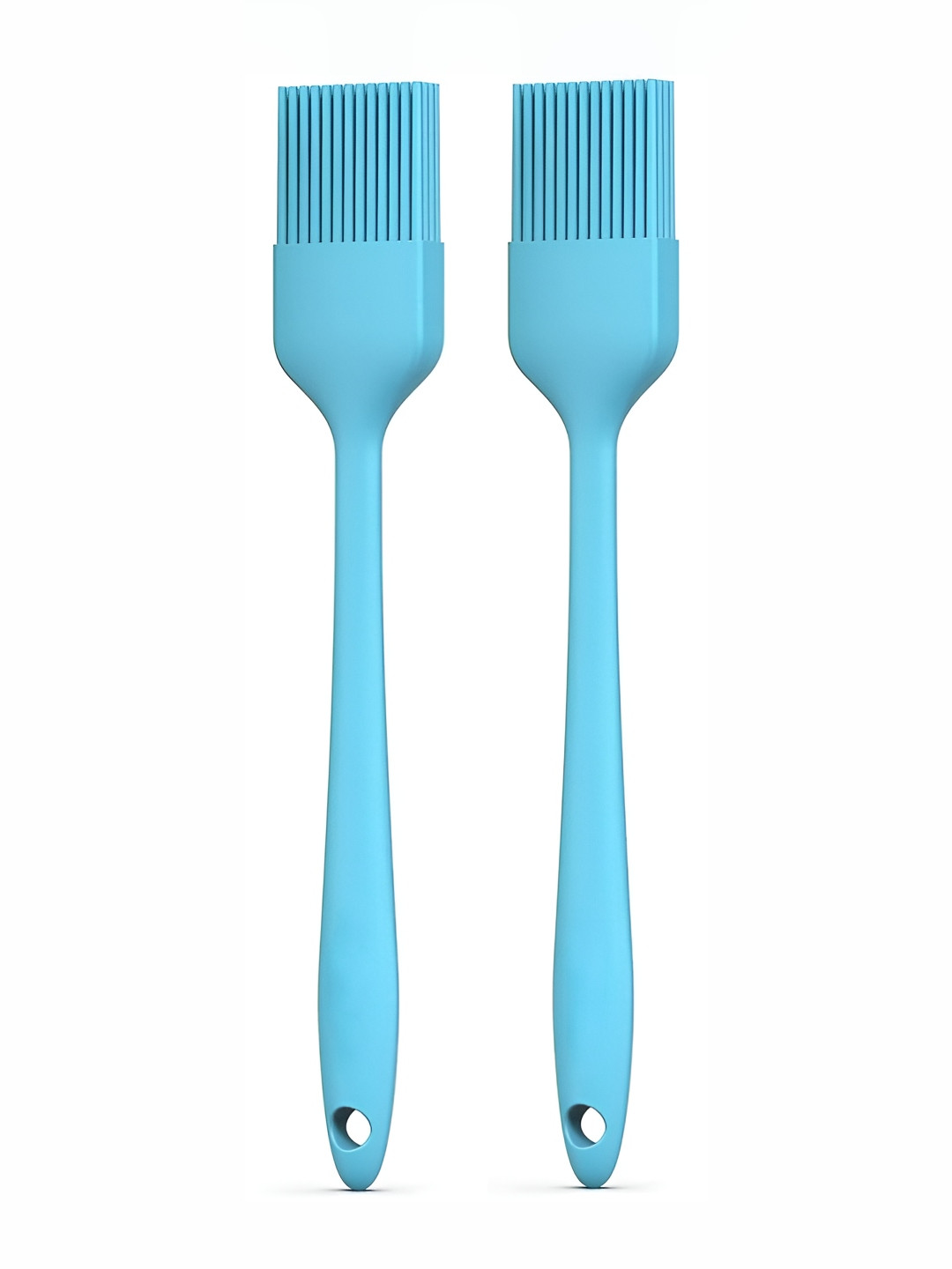 We3 Set Of 2 Blue Silicon Pastry Brush