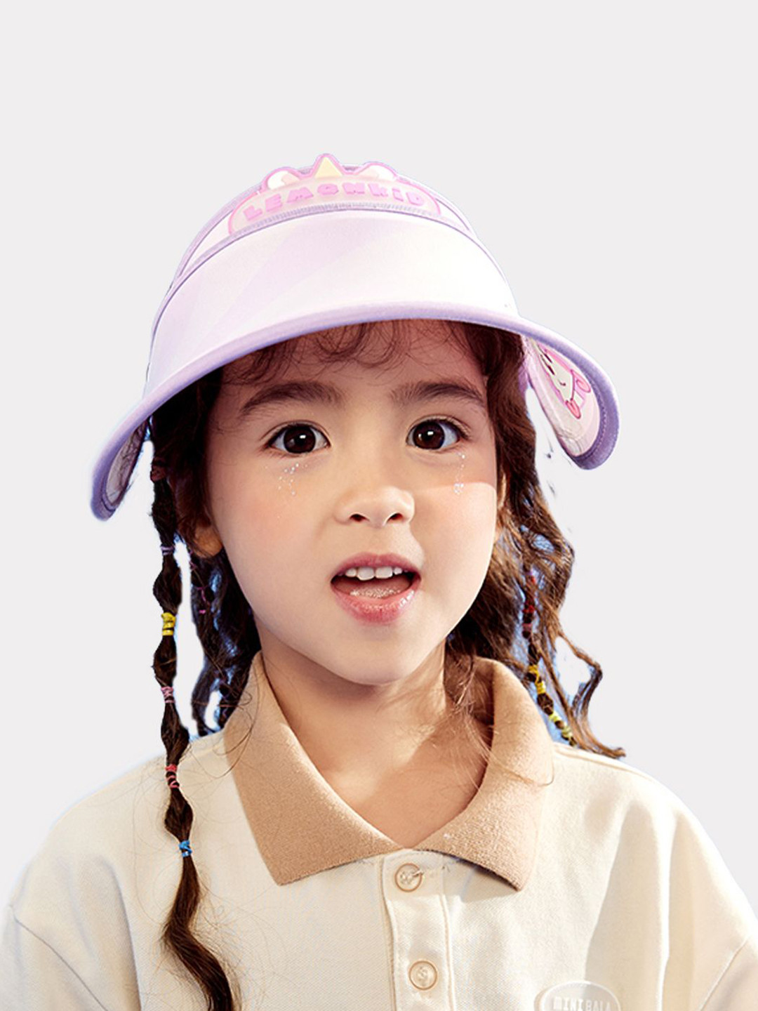 Little Surprise Box LLP Unisex Kids Printed Visor Cap